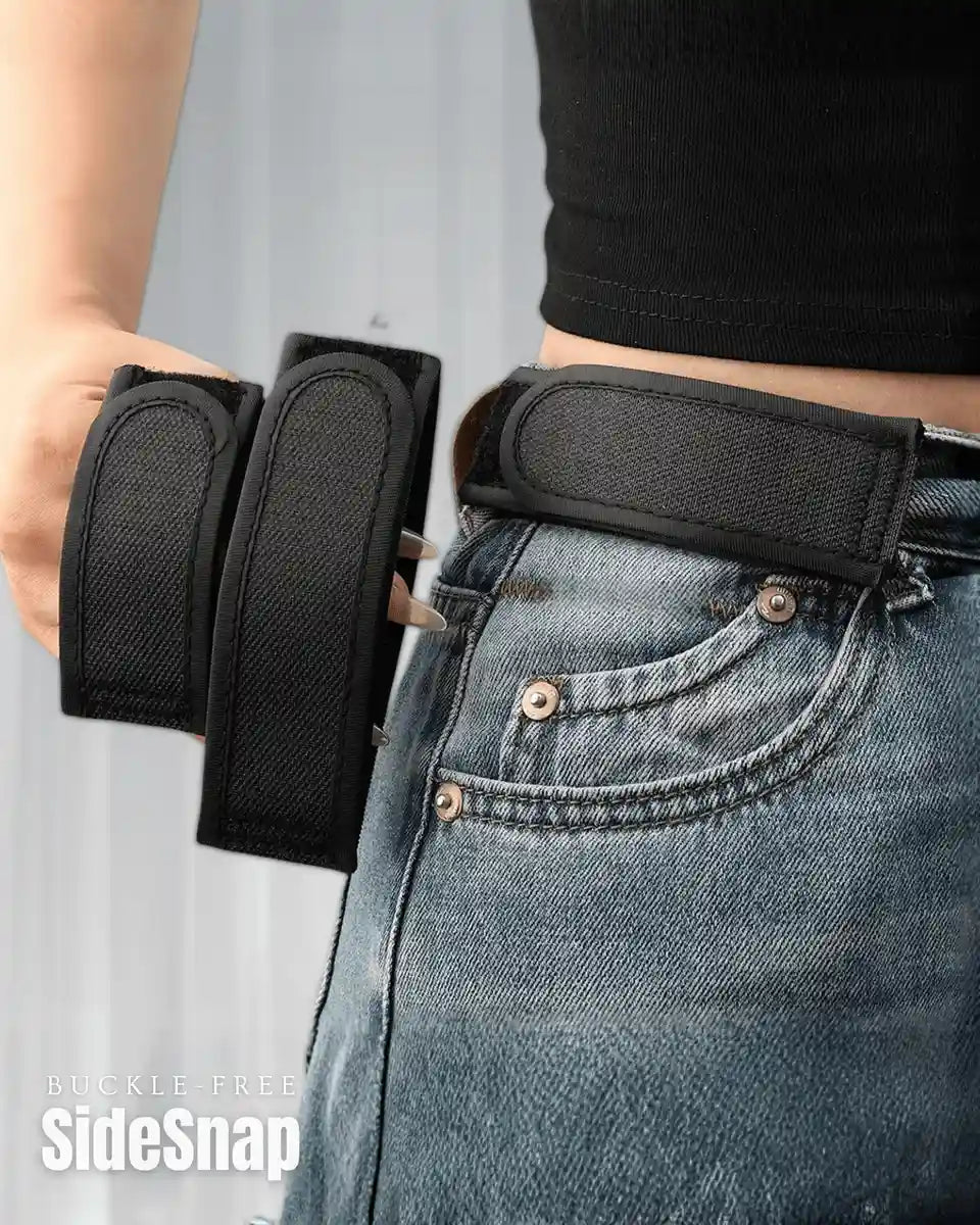 SideSnap – Buckle-Free Elastic Side Belts, Sold in Pairs