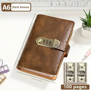 CashVault – 100-Pocket Combination-Lock Currency Album