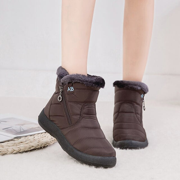FrostNest – Women's Cozy Winter Water-Resistant Anti-Slip Orthopedic Boots