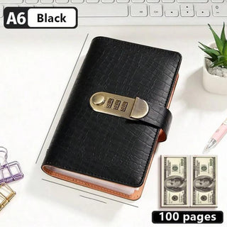 CashVault – 100-Pocket Combination-Lock Currency Album