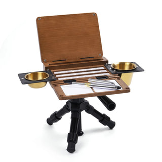PleinAirKit – Portable Empty 24-Well Watercolor Palette Set