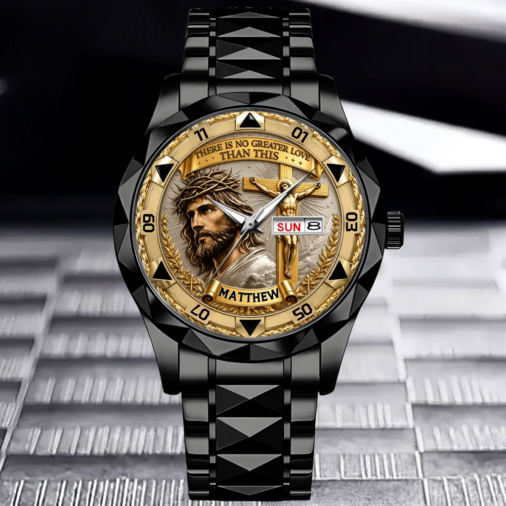 FaithMark – Personalized Crucifix Watch