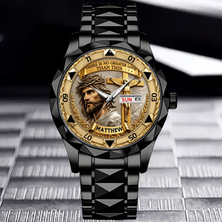 FaithMark – Personalized Crucifix Watch