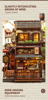 Corner Tavern wine-making details and mechanical design