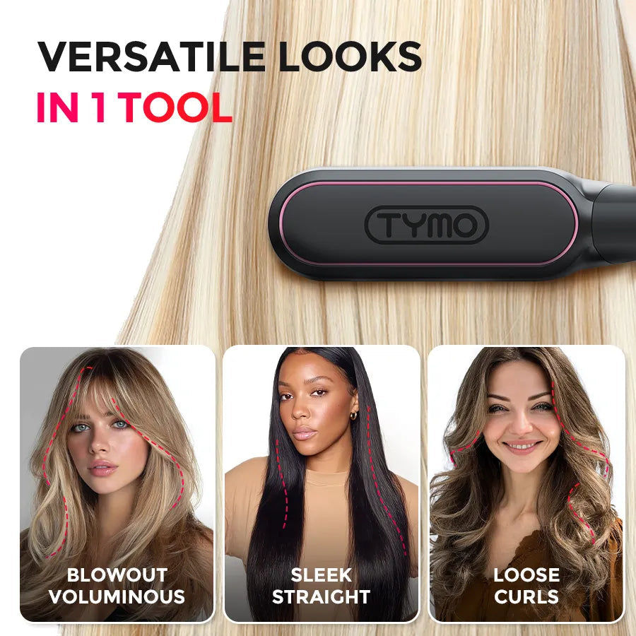 SilkFlip – 2-in-1 Hair Straightening Comb & Flat Iron