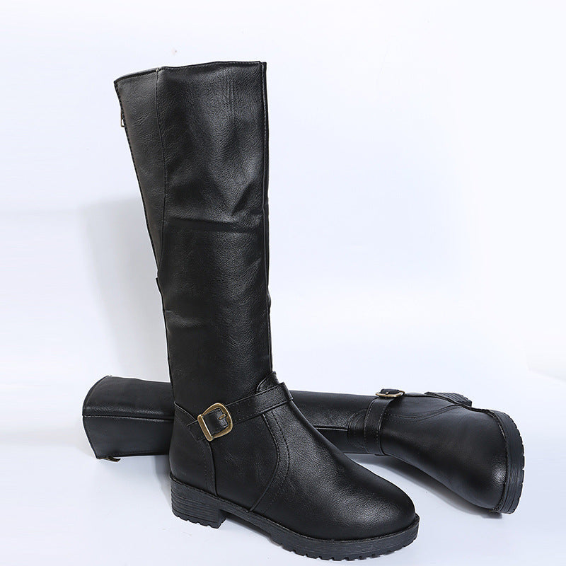 Women's Winter Waterproof Leather Boots