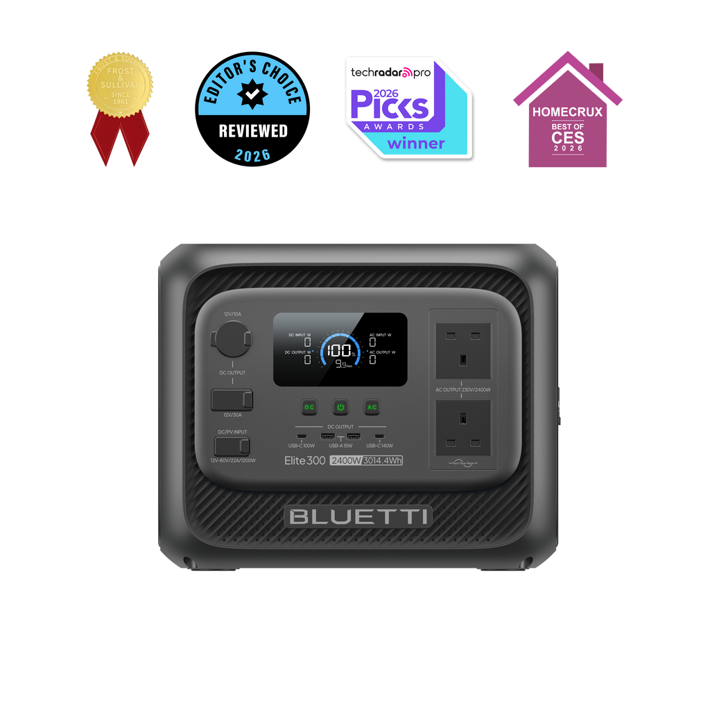 CampCore Elite 300 – 3,014.4 Wh Portable Power Station with 2,400 W Output