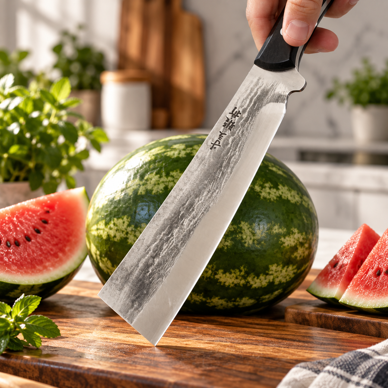 FruitForge – Japanese-Style Big Fruit Knife