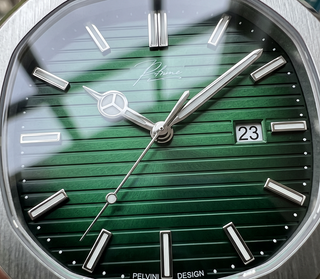 VittorioEdge – Stainless Steel Day/Date Quartz Watch
