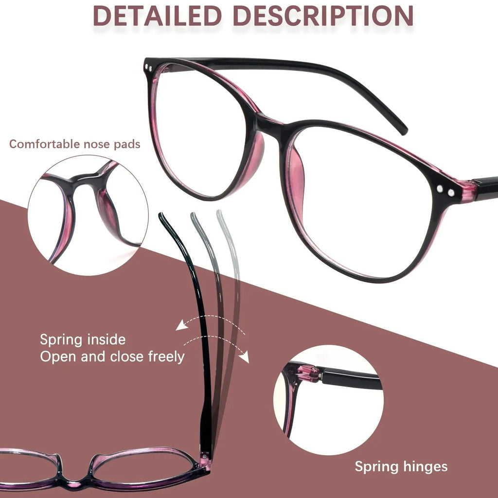 👓FocusFlow – 4-Pack Progressive Multifocal Reading Glasses