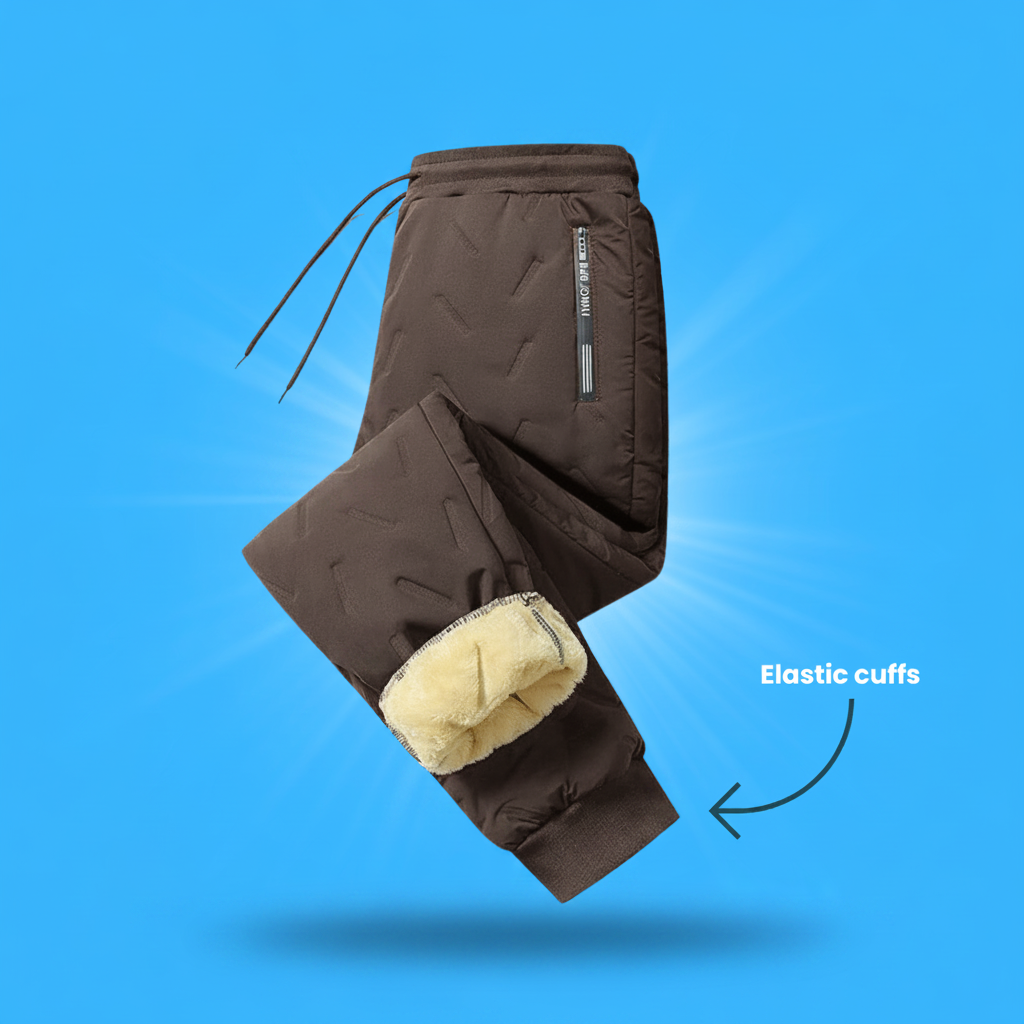 ThermaTrek – Unisex Fleece-Lined Water-Repellent Thermal Pants