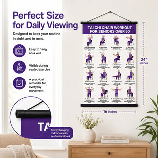 ChairFlow – Illustrated Chair Tai Chi and Yoga Charts