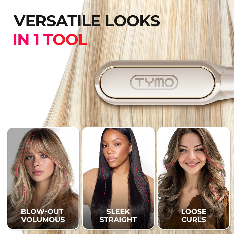 SilkFlip – 2-in-1 Hair Straightening Comb & Flat Iron