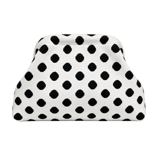 SnapKnit – Snap-Shut Knitted Makeup Bag with Wide Opening