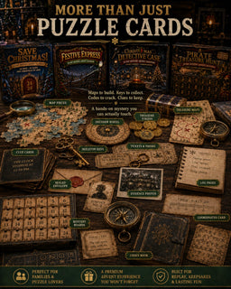 ⏳🎄🔎 ClueQuest – 24-Day Mystery Adventure Advent Calendar