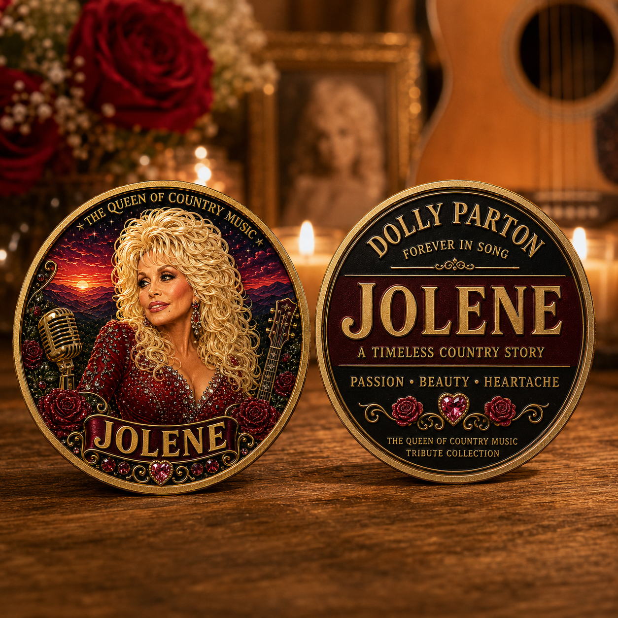 🦋 ForeverInSong – 🎸 Dolly Parton 9-Piece Tribute Coin Collector’s Set