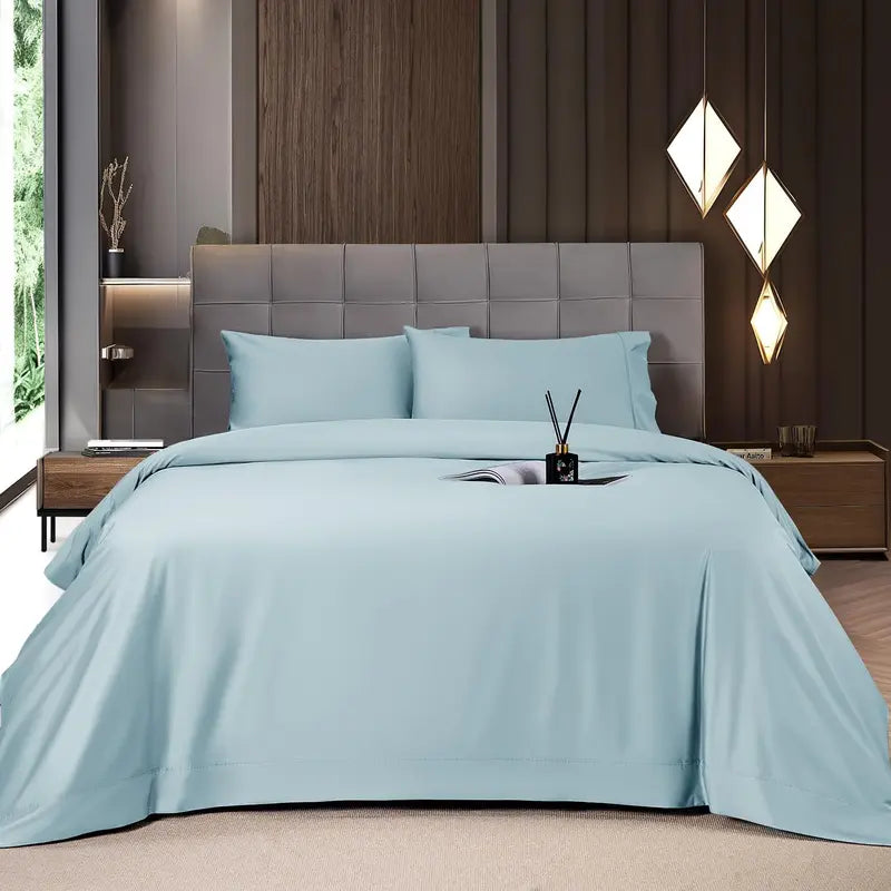❄️BambooBreeze – Silky Soft Cooling Sheets with 16-Inch Deep Pockets