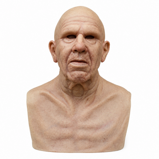 OldSoulMask – Lifelike Full-Head Elderly Character Mask