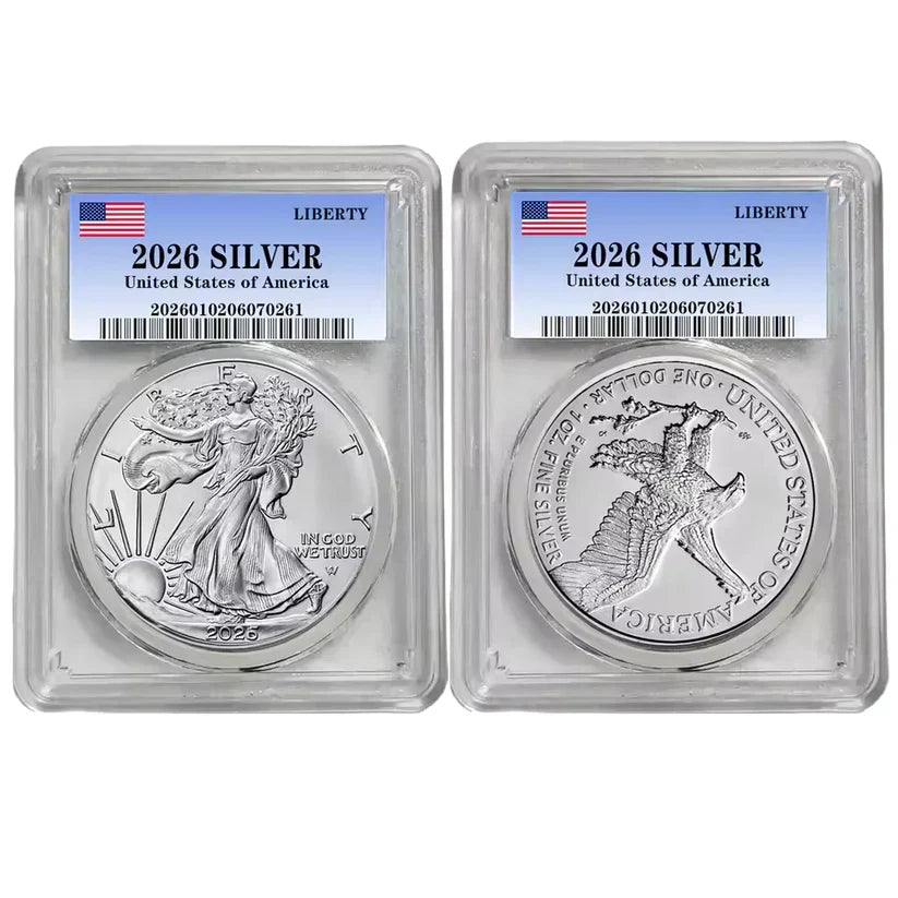 LibertyEagle – 2026 1 oz Silver American Eagle $1 Coin BU