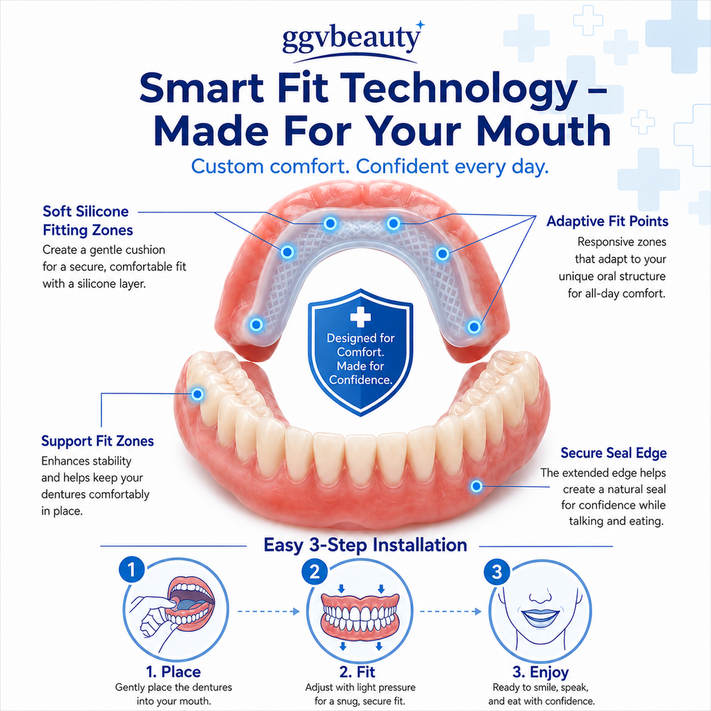 ComfortBite – Custom-Fit Dentures for Everyday Comfort