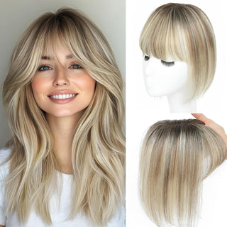 BangBlend – 🔥 Hair Topper with Bangs for Thinning Hair