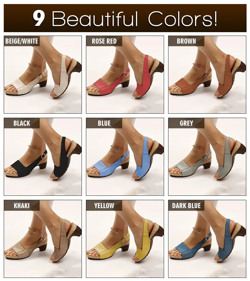 ArchGrace – 😍😍 Women's Comfortable Elegant Low Chunky Heel Shoes