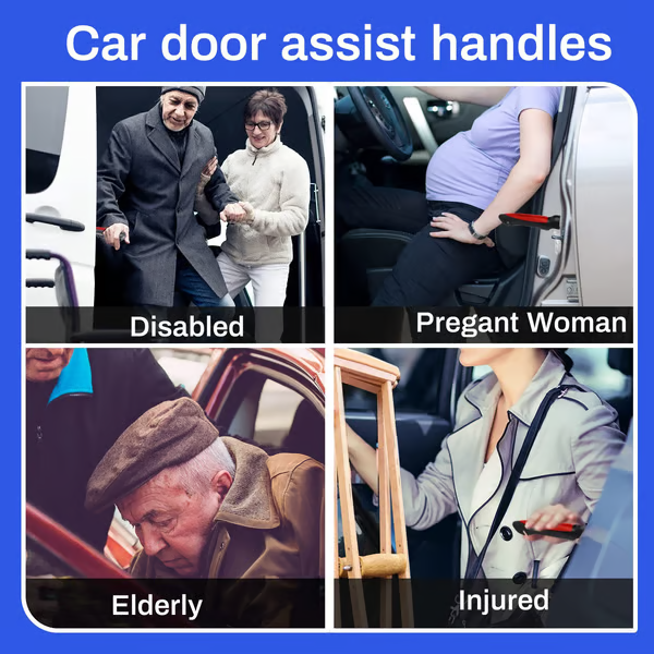 AutoAssist – 👀 5-in-1 Car Door Support & Emergency Tool
