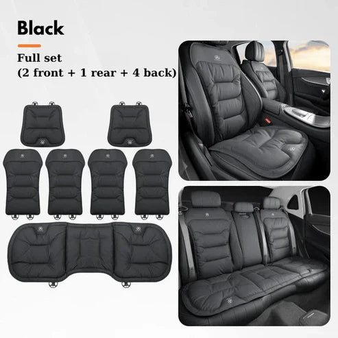 CushySeat – Skin-Friendly, Dirt-Repellent PU Leather Car Seat Cushions