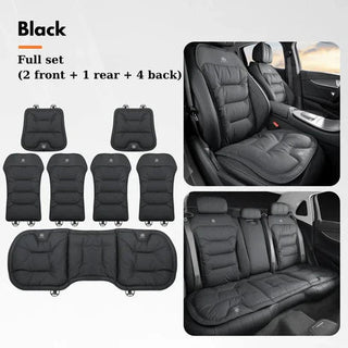 CushySeat – Skin-Friendly, Dirt-Repellent PU Leather Car Seat Cushions