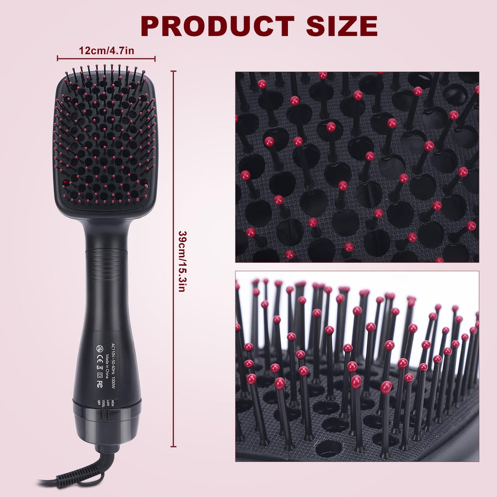 Hot air styling brush product details