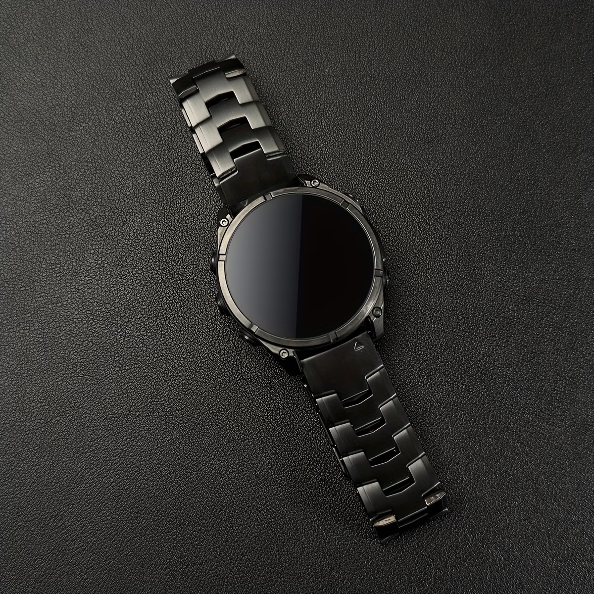 TitanLink – Luxe Titanium Link Band for Garmin QuickFit 22/26mm
