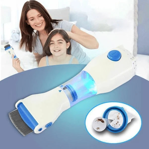 LiceVac – Electric Head Lice & Dandruff Remover Comb