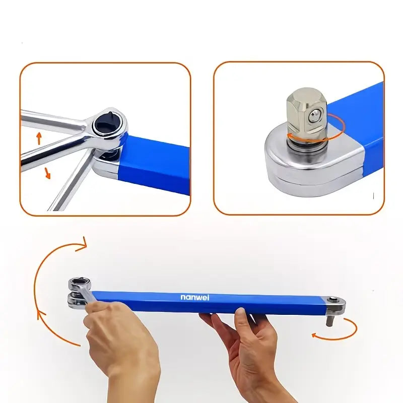 ReachRight – 🔧 Offset Extension Wrench for Tight Spaces