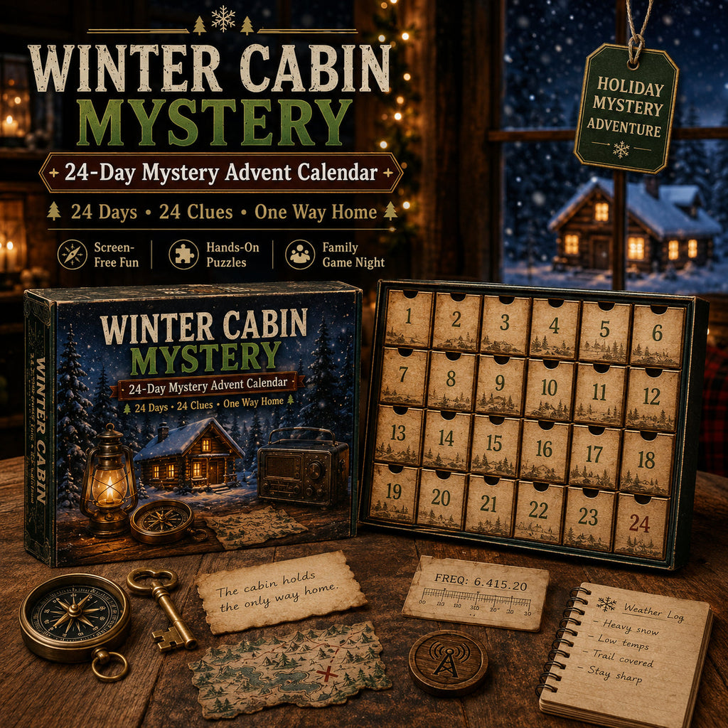 ⏳🎄🔎 ClueQuest – 24-Day Mystery Adventure Advent Calendar