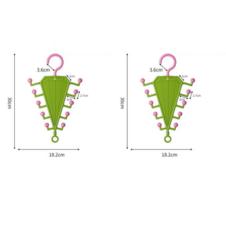 BrellaHang – Multi-Functional V-Shaped Double-Sided Hanger Storage Rack