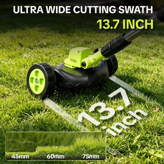 TrimTrio – 3-in-1 Cordless Lawn Mower, Grass Trimmer & Edger with 21V Batteries