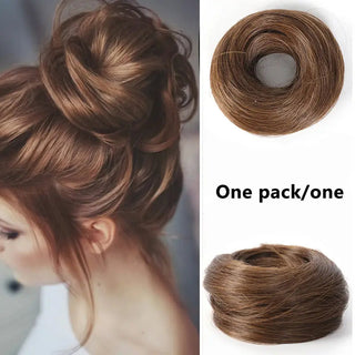 BunBloom – Synthetic Messy Bun Scrunchie Hair Piece for Instant Volume and a High Crown💇‍♀️