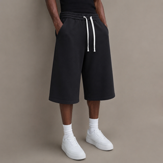 Ultra-Comfort Men’s Loose Over-Knee Casual Shorts