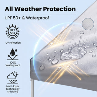 ShadeHaven – Heavy-Duty Pop-Up Canopy Tent with Removable Sidewalls