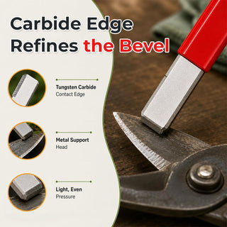 EdgeSwift – Pocket Tungsten Carbide Sharpener