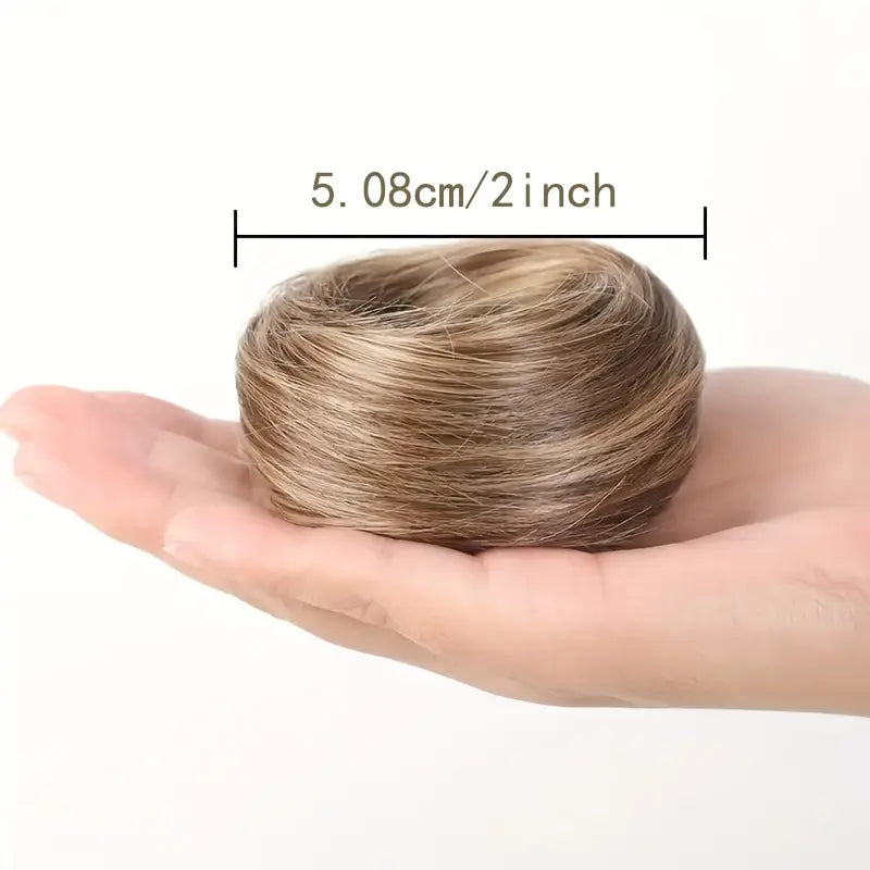 BunBloom – Synthetic Messy Bun Scrunchie Hair Piece for Instant Volume and a High Crown💇‍♀️
