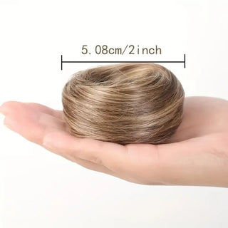 BunBloom – Synthetic Messy Bun Scrunchie Hair Piece for Instant Volume and a High Crown💇‍♀️