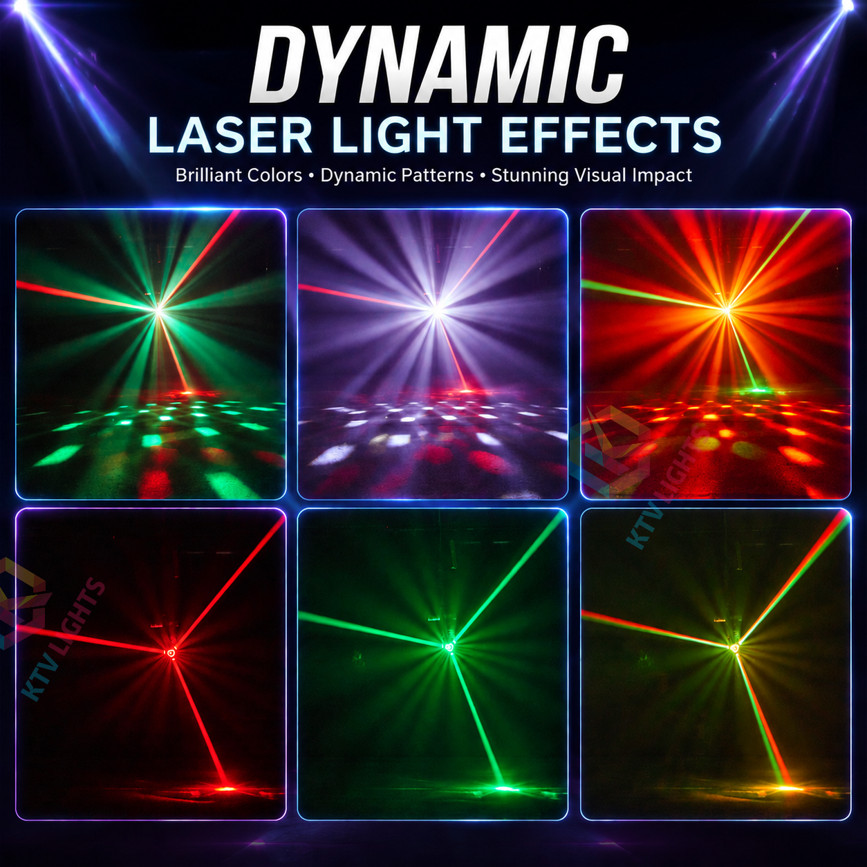 BeamSpin Mini – 80W LED Moving-Head Stage Light for DJ Parties and Events