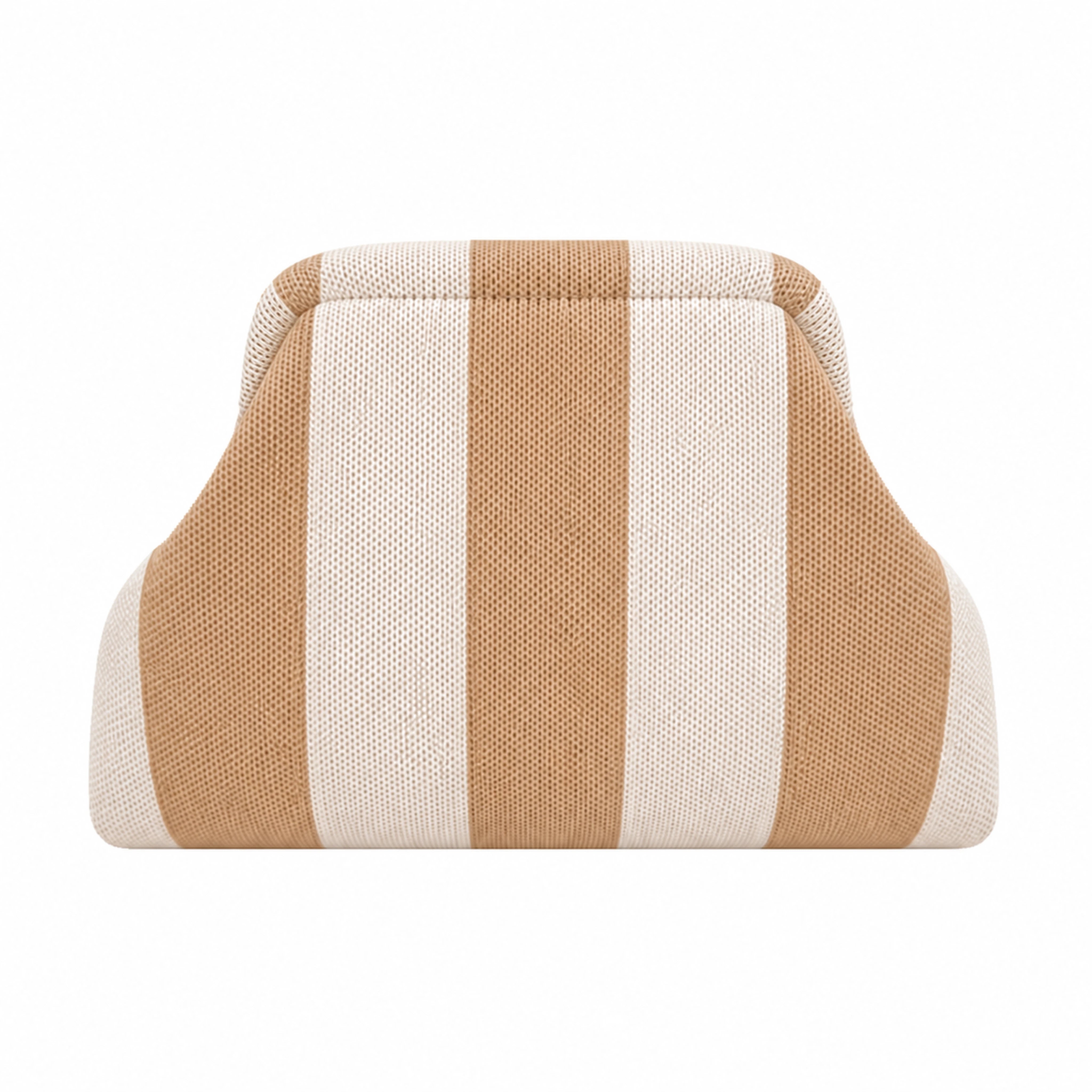 SnapKnit – Snap-Shut Knitted Makeup Bag with Wide Opening