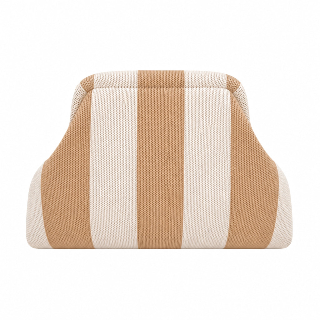 SnapKnit – Snap-Shut Knitted Makeup Bag with Wide Opening
