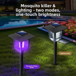 ZapGlow – Solar Mosquito Killer & Garden Light with Purple/White Dual Modes