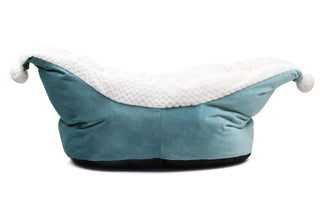 DreamBoat – Calming Velvet Dog Bed