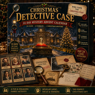 ⏳🎄🔎 ClueQuest – 24-Day Mystery Adventure Advent Calendar