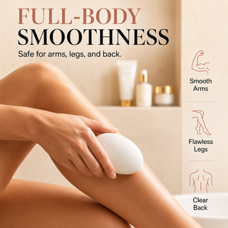 ✨ GlideSilk – Crystal Hair Eraser for Reusable Hair Removal & Exfoliation
