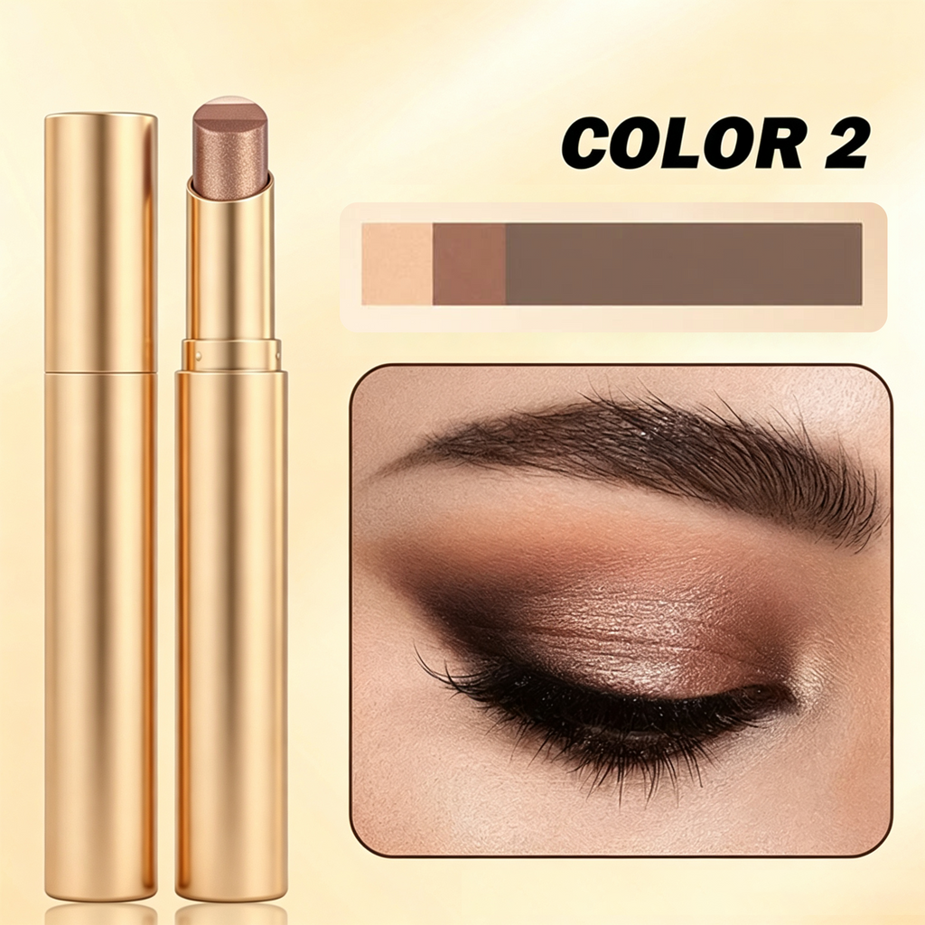 ✨ TrioGlow – 3-in-1 Waterproof Long-Wear Eyeshadow Stick